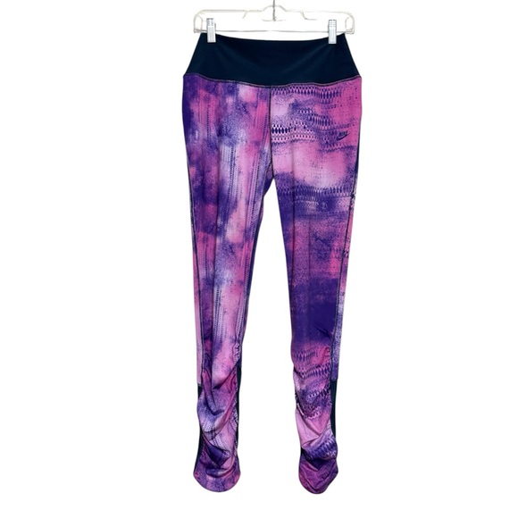 Nike Leggings Big Girl pink purple Dri-fit running yoga stretch Kids size XL - Picture 1 of 13